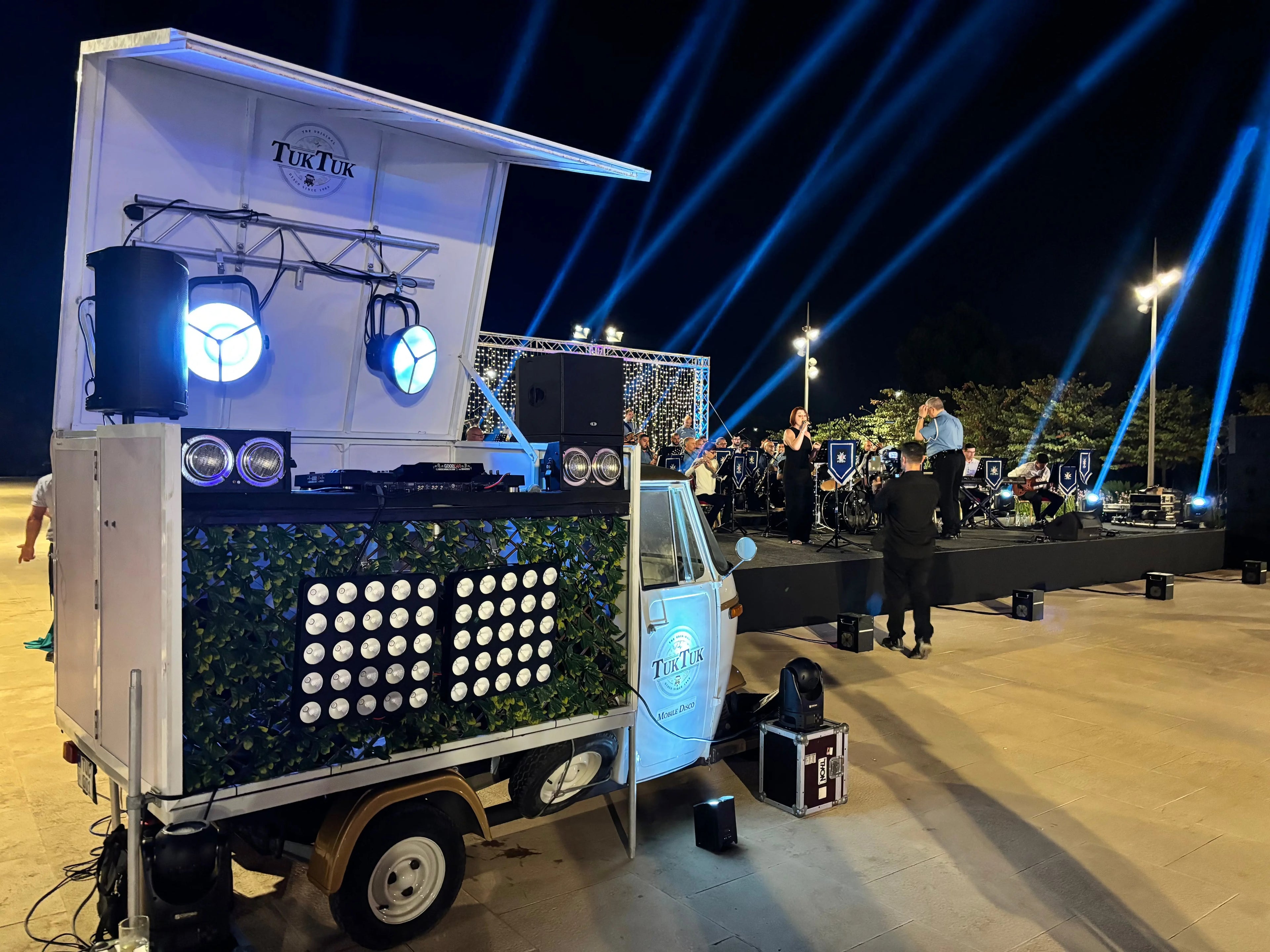 MOBILE TUK-TUK DISCO Goodear Entertainment — Creating Unforgettable Moments.