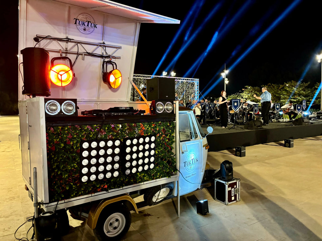 MOBILE TUK-TUK DISCO Goodear Entertainment — Creating Unforgettable Moments.