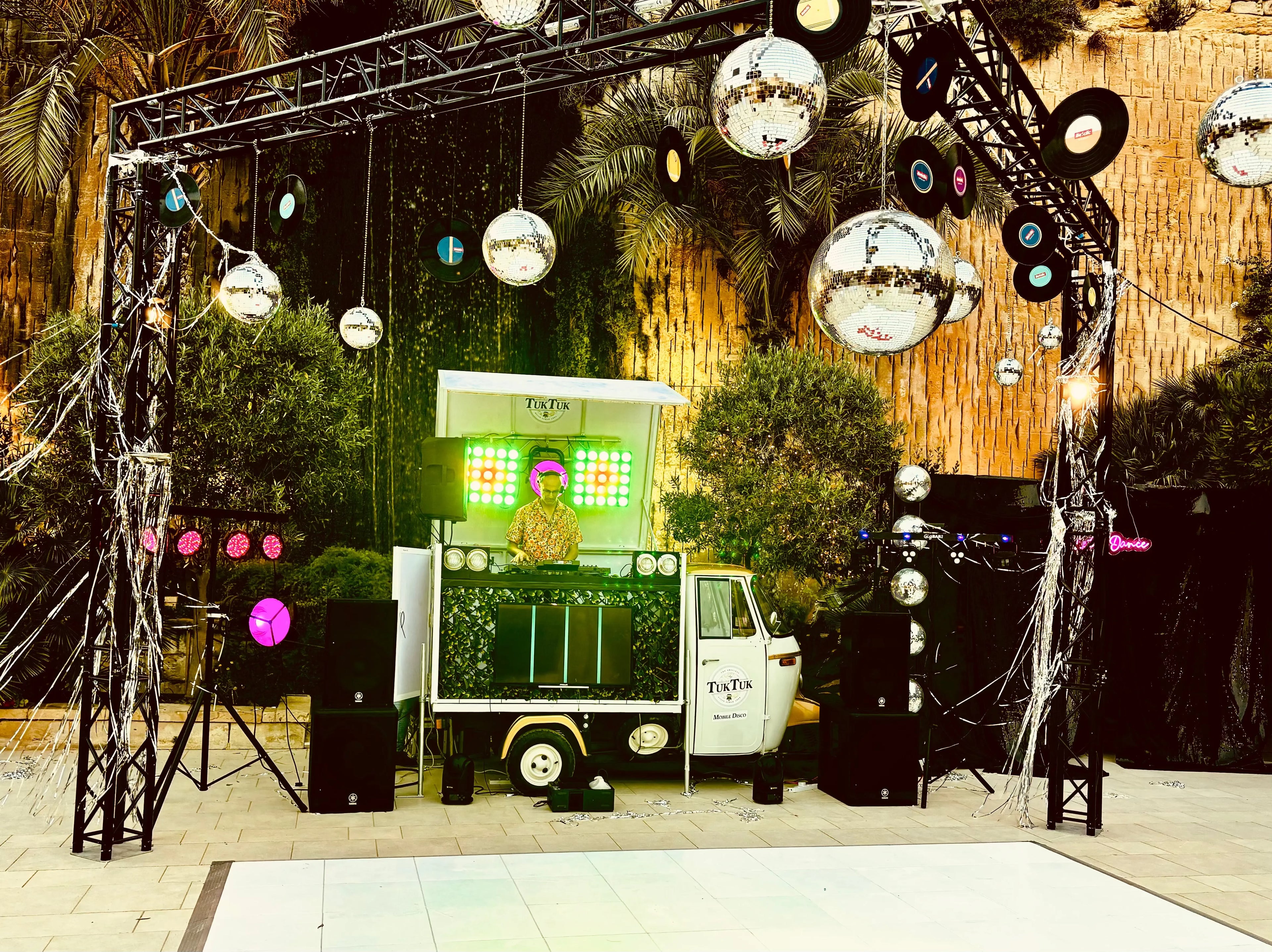 MOBILE TUK-TUK DISCO Goodear Entertainment — Creating Unforgettable Moments.